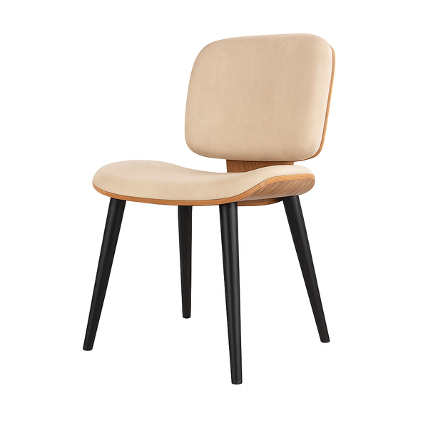 Küchenstuhl aus Samt | Modell RAUL