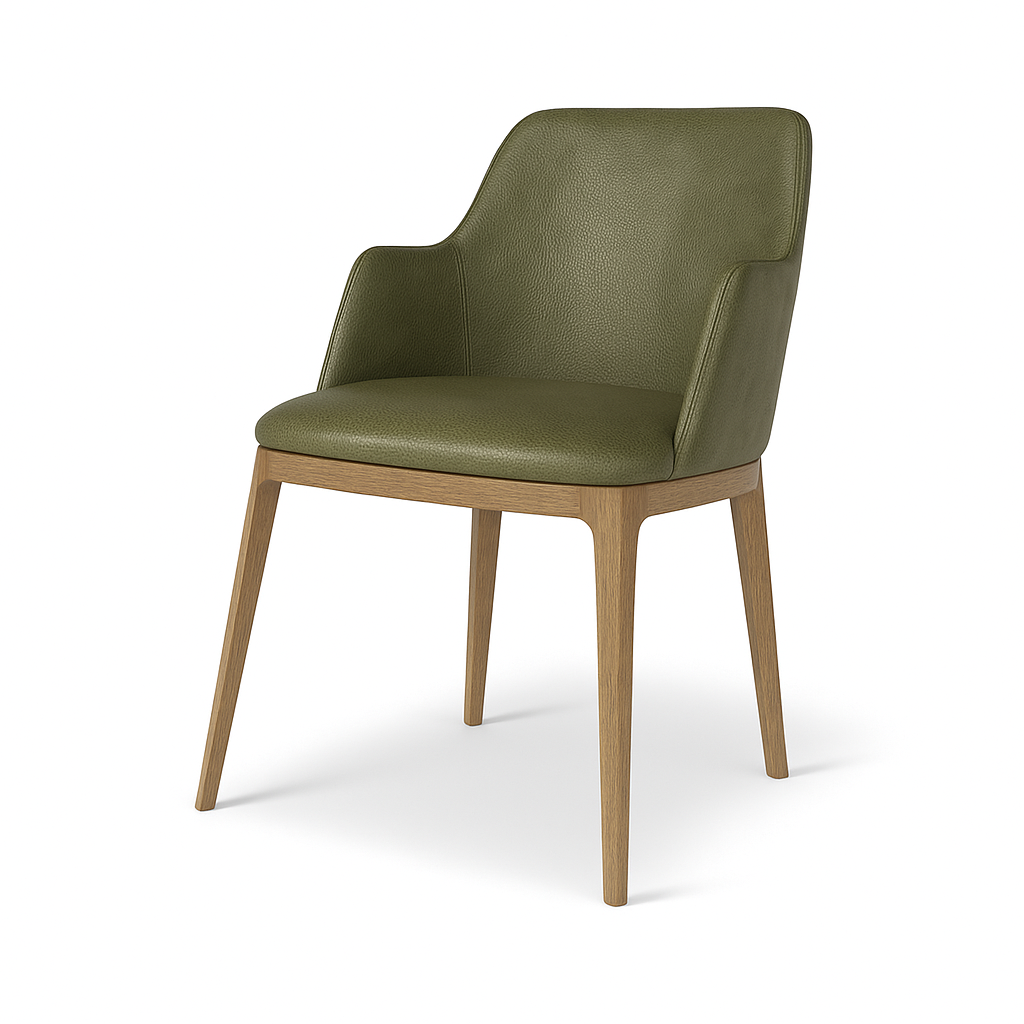 Stuhl aus Naturleder | Modell VIVI